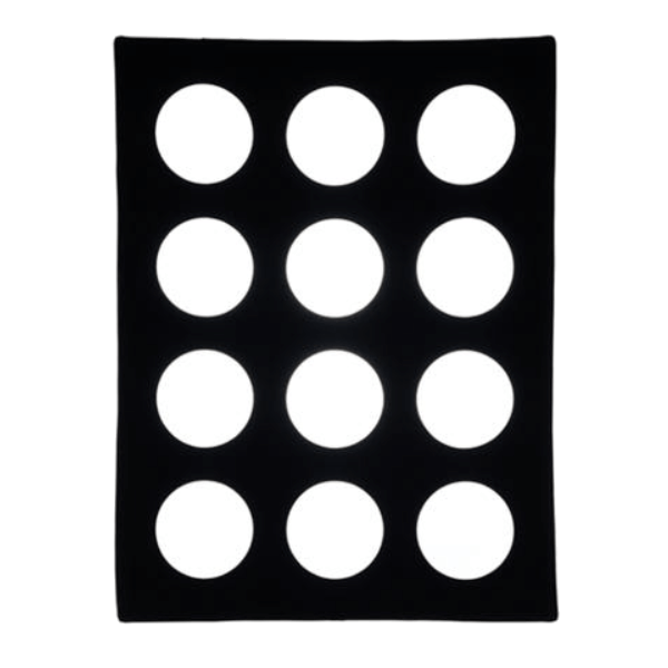 Front view of the mask for Nemo Softbox 90x120