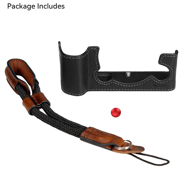 Half Case mit Handschlaufe zu Fuji X-T5 Smallrig 3927 Lieferumfang