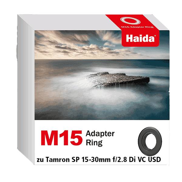 Haida M15 Adapterring für unterschiedliche Tamron 15-30 mm Objektive Verpackung