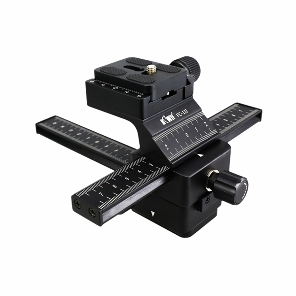 Kiwifotos FC-1II Panorama- und Makroschlitten, Einstellschlitten Kiwifotos FC-1II Panorama- und Makroschlitten, Einstellschlitten