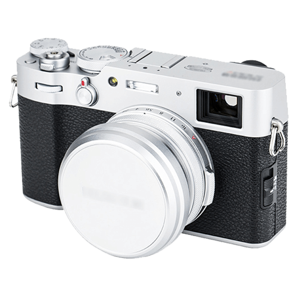 Gegenlichtblende zu Fujifilm X100 Serie in Silber von JJC LH-JX100VII