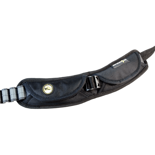 Kameragurt Sun Sniper Rotaball One in schwarz Schulterpolster