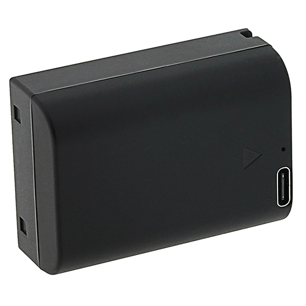 Akku Olympus BLX-1 mit USB-C Input von Patona USB C