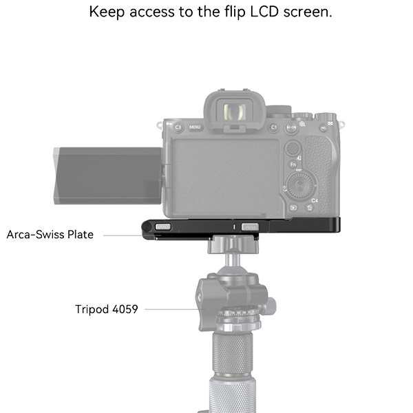 SmallRig L-Bracket for Sony Alpha 7R V 3984