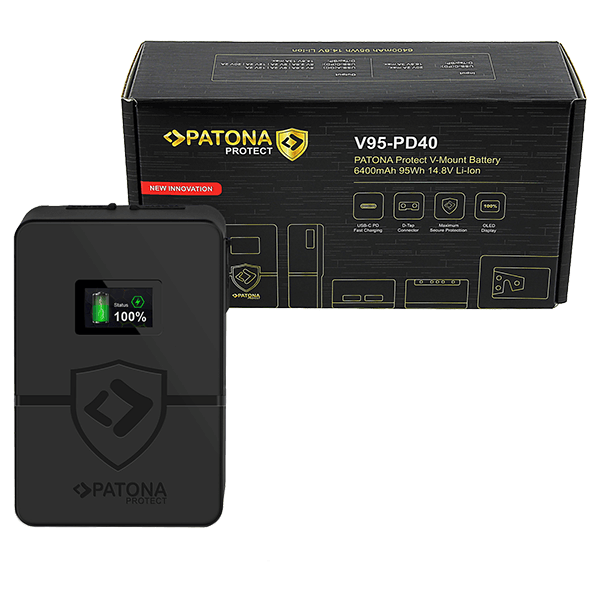 V-Mount battery V95-PD40 like BP-95W from Patona
