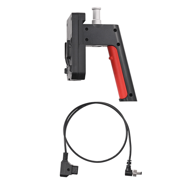 Jinbei EF-V Batterieadapter mit Griff Lieferumfang