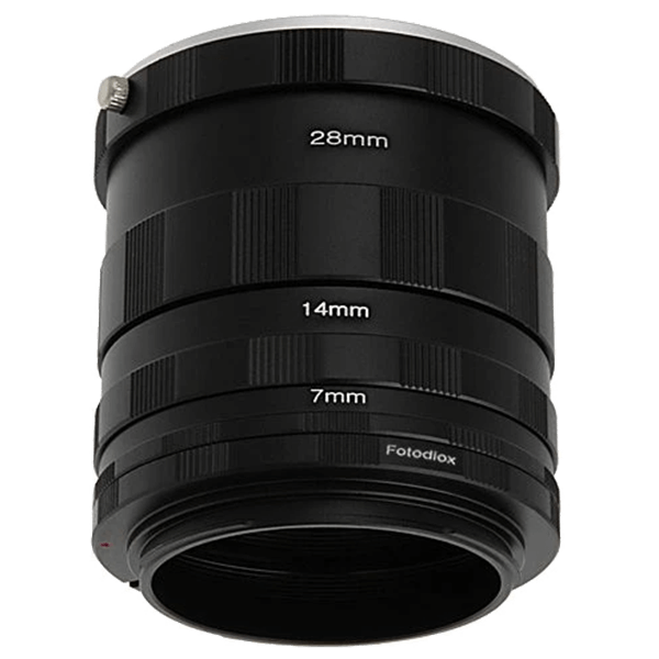 Fotodiox Makro-Zwischenringe für Micro Four Thirds MFT liegend