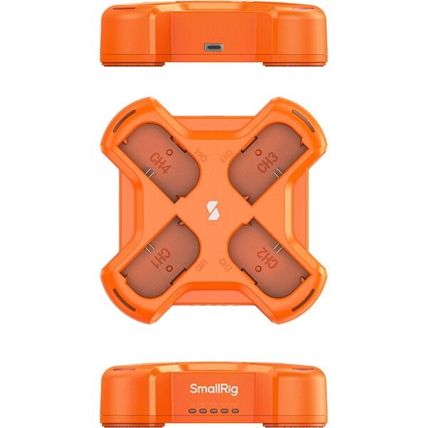 SmallRig 4 fach Ladegeraet zu Canon LP-E6NH Ansichten SmallRig 4 fach Ladegeraet zu Canon LP-E6NH Ansichten