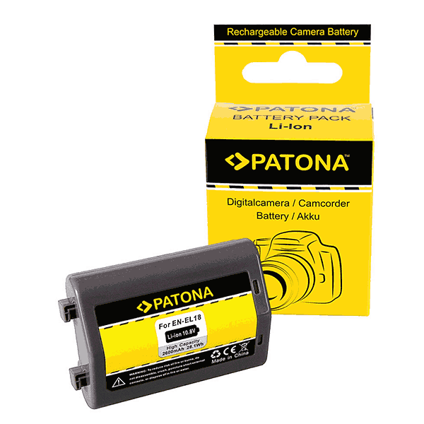 Rechargeable Battery for Nikon D4 EN-EL18 by Patona for Nikon D4 and Nikon D4s