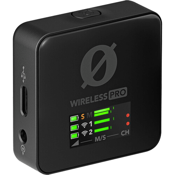 Rode Wireless PRO kabelloses Mikrofon für zwei Personen Empfänger