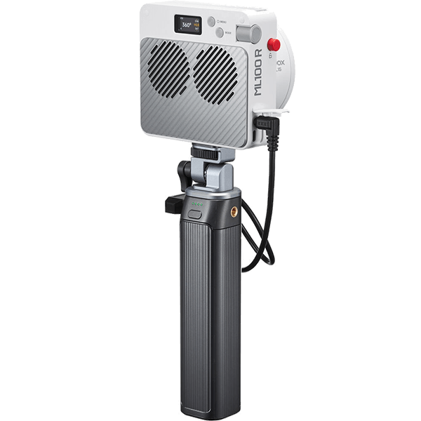 Godox BG02 Handgriff zu ML100 ML60 und AD200pro mit Leuchte Rückseite