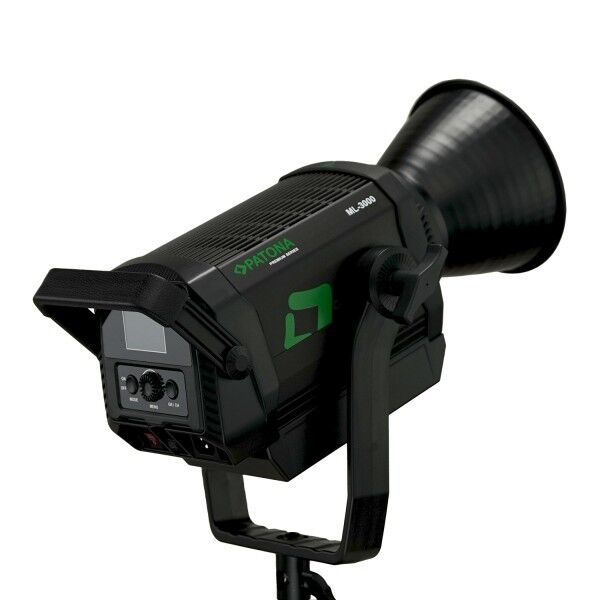 Hintere Ansicht des Patona LED 300W Videolichts