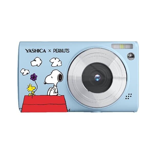 Yashica x Peanuts Digitalkamera Frontansicht Yashica x Peanuts Digitalkamera Frontansicht