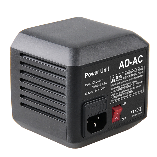 Godox AD600 AD-AC Power Source Adapter