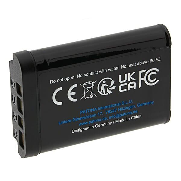 Patona Platinum Battery similar to the Sony NP-BX1 with USB-C 1120 mAh Patona Platinum Battery similar to the Sony NP-BX1 with USB-C 1120 mAh