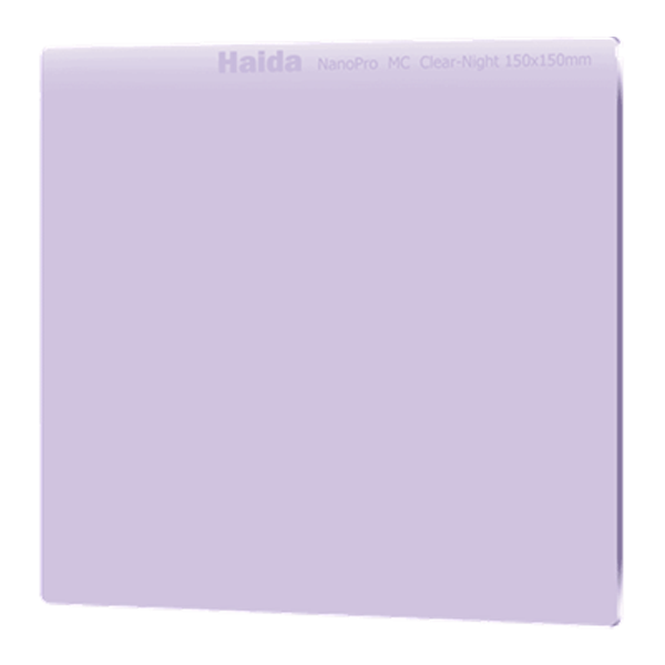 Haida NanoPro MC Optical Glass Clear Night Filter 150x150mm