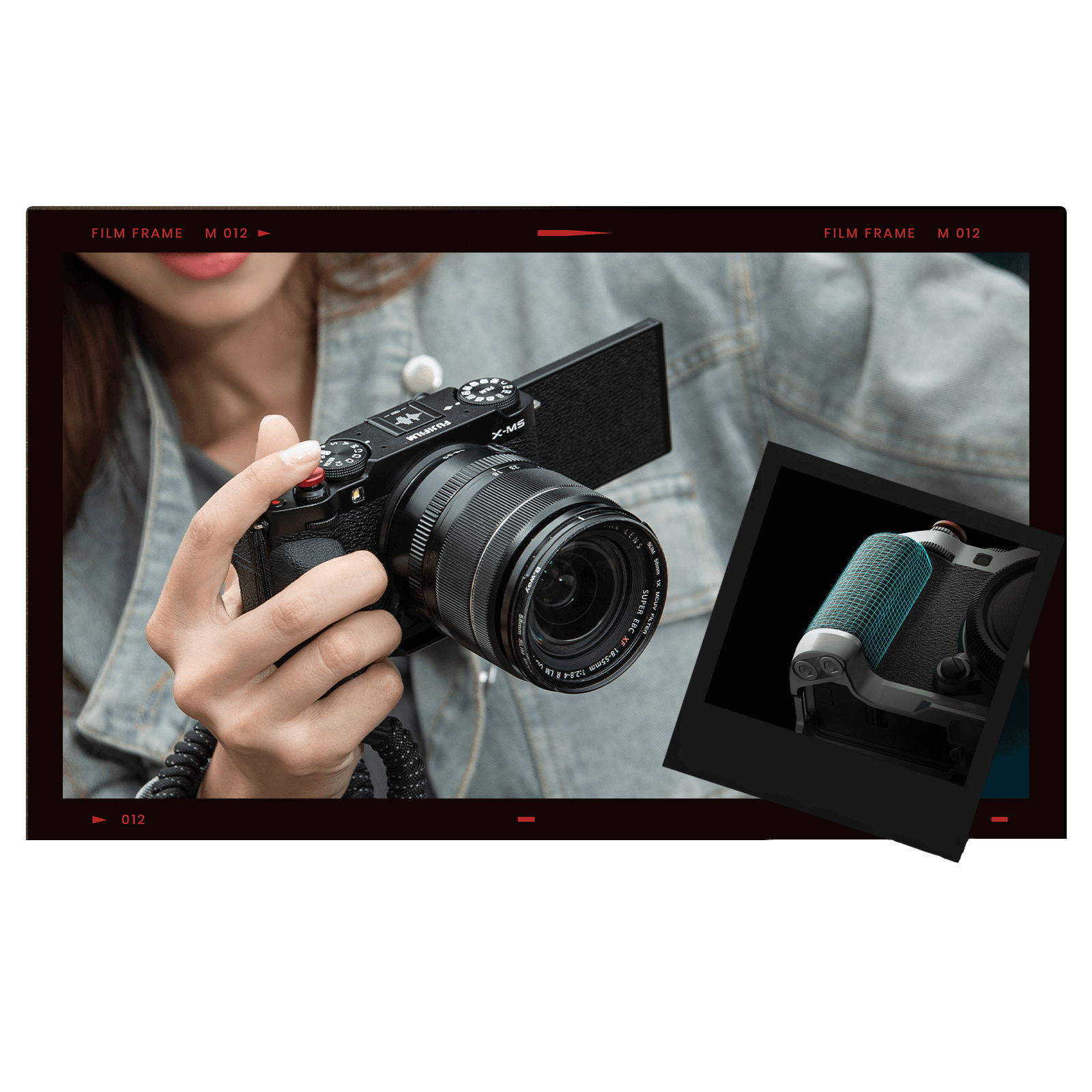 Camera Grip for Sony Fujifilm Leicaf