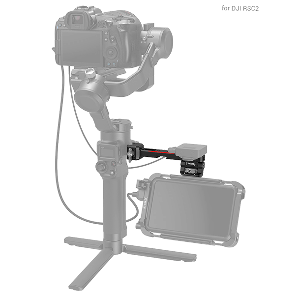 SmallRig Monitor Mount with Nato Clamp for DJI RS 2 and RSC 2 3026