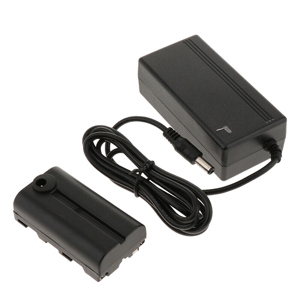 Power supply with matching dummy for NP-F970 Sony