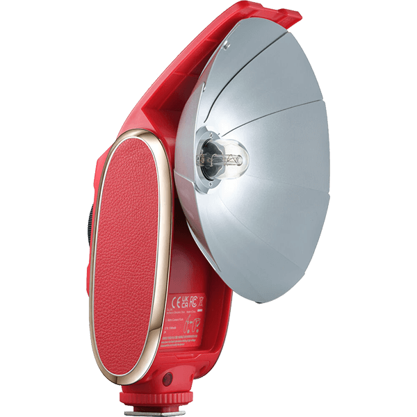 Retro Flash Godox Lux Senior in red