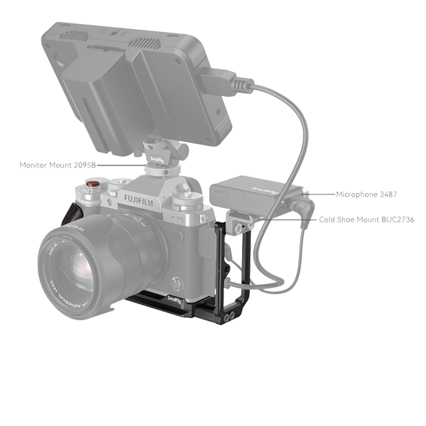SmallRig L-Winkel passend zu FUJIFILM X-T5 4137 mit Monitor