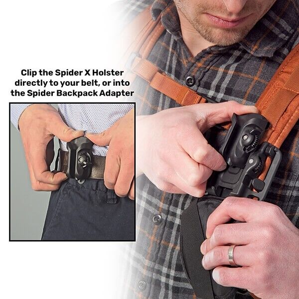 Spider X v3 mit einschraubbarem QD-Pin v3
