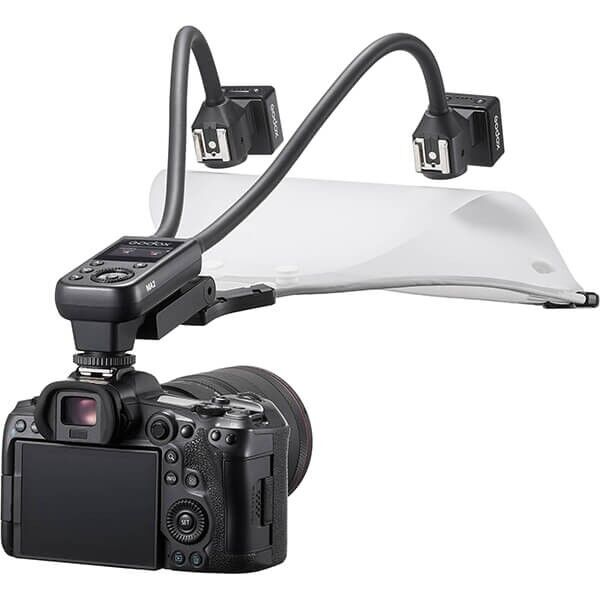 Godox MA2 with MA02-D magnetic diffuser Godox MA2 with MA02-D magnetic diffuser