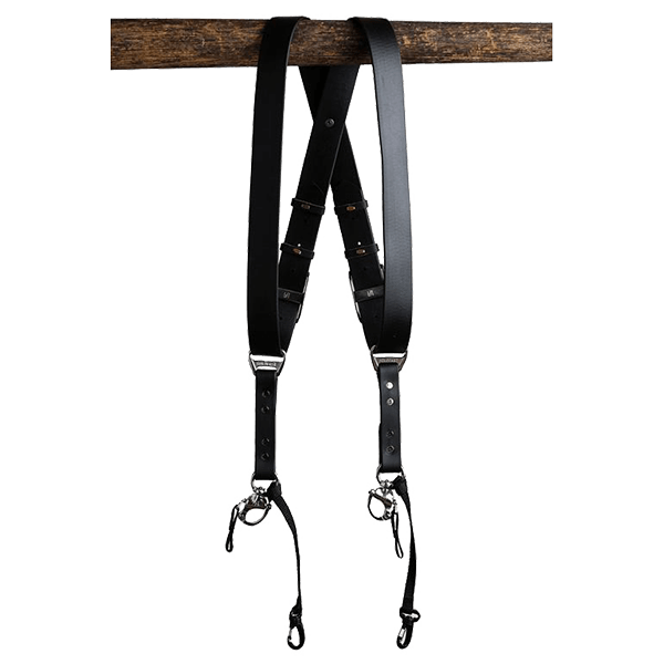 Camera strap vegan leather Holdfast Black Small