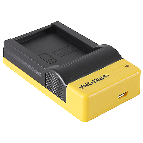 Slim Micro-USB Ladegerät für Canon LP-E17 von Patona