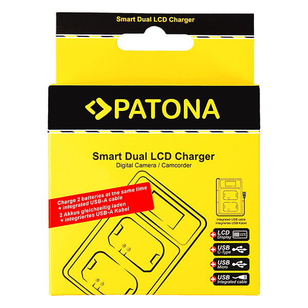 Ladegerät zu Panasonic DMW-BLG10 Verpackung