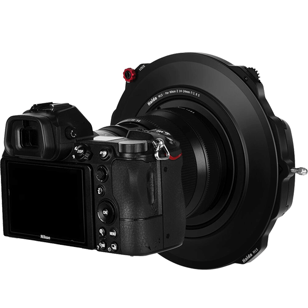 Haida M15 Adapter Ring zu Nikon Z 14-24mm f2.8 S Objektiv von hinten