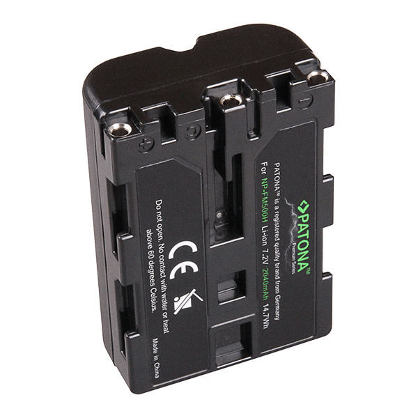 Premium Akku für Sony NP-FM500H von Patona