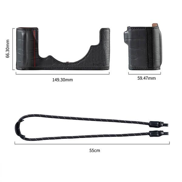 SmallRig Leather Case Kit zu Nikon Z f black