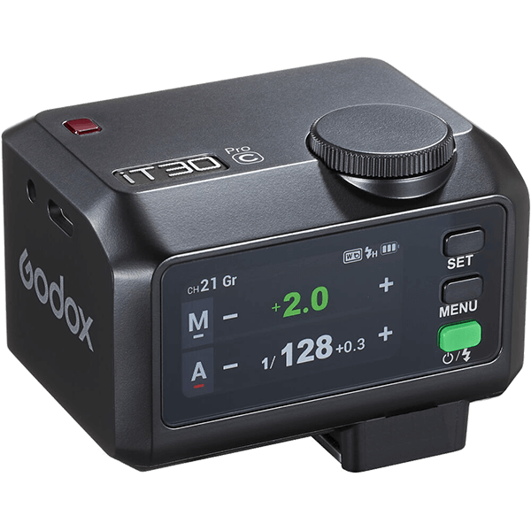 Godox IT30Pro Canon TTL Blitz seitlich
