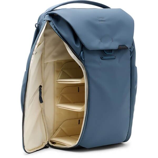 Peak Design Everyday Backpack 30L FlexFold-Trennwände mit Kameraausrüstung Peak Design Everyday Backpack 30L FlexFold-Trennwände mit Kameraausrüstung