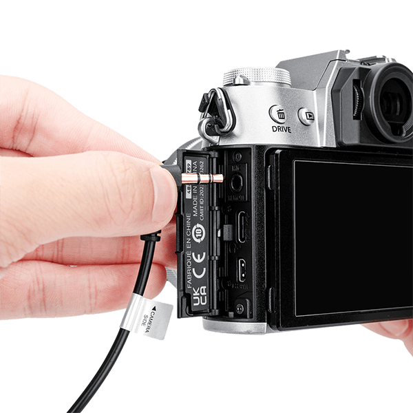 Adapterkable zur Fujifilm GFX100II und X-T50 an Kamera 