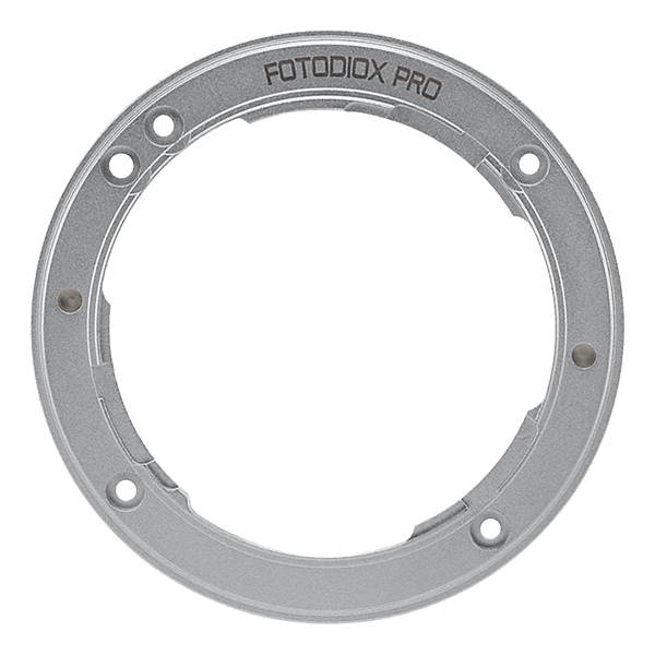 Fotodiox Pro TOUGH E-Mount silber Ersatz-Objektivfassung Front