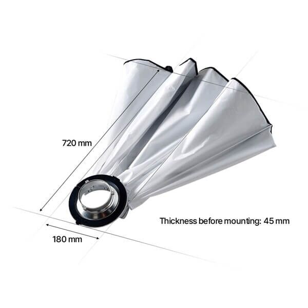SMDV Softbox-Flip Raumlicht Bounce mit Bowens Anschluss SMDV Softbox-Flip Raumlicht Bounce mit Bowens Anschluss