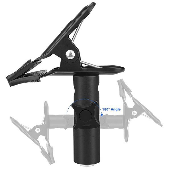 Reflektorhalter mit Gelenk und Spigot Anschluss