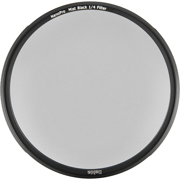 Haida 55mm NanoPro Mist Black 1/4 Filter front