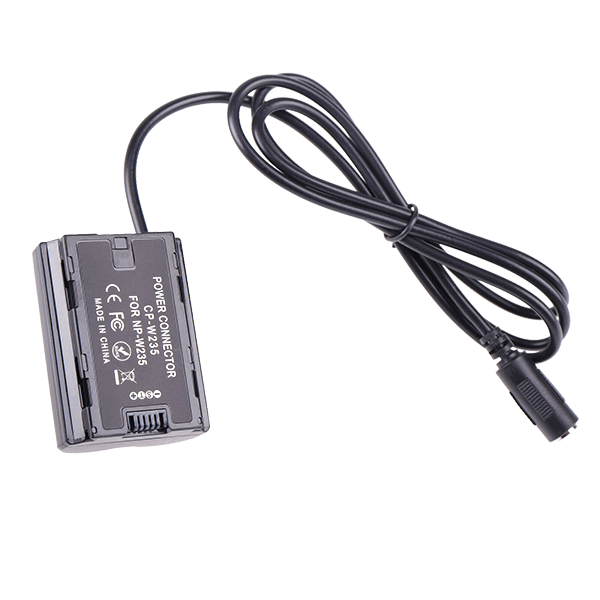 Power supply suitable for the Fuji NP-W235 Dummy Battery