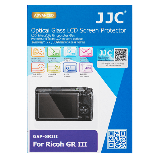 Screen protector suitable for the Ricoh GR IIIx and GR III