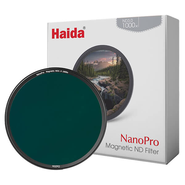 Haida HD4826-67 magnetischer Graufilter 10 Blenden 67 mm Seitenansicht flache Fassung