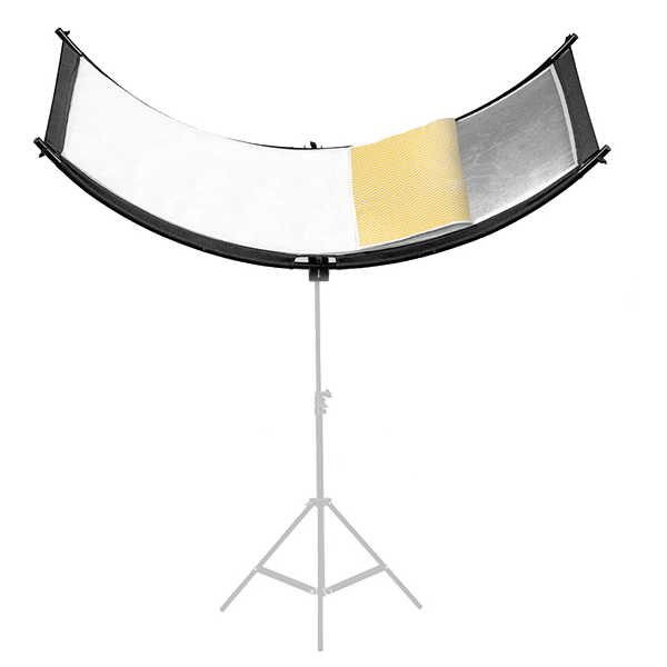 Curved Face Reflector Pro Kit - 180cm x 65cm