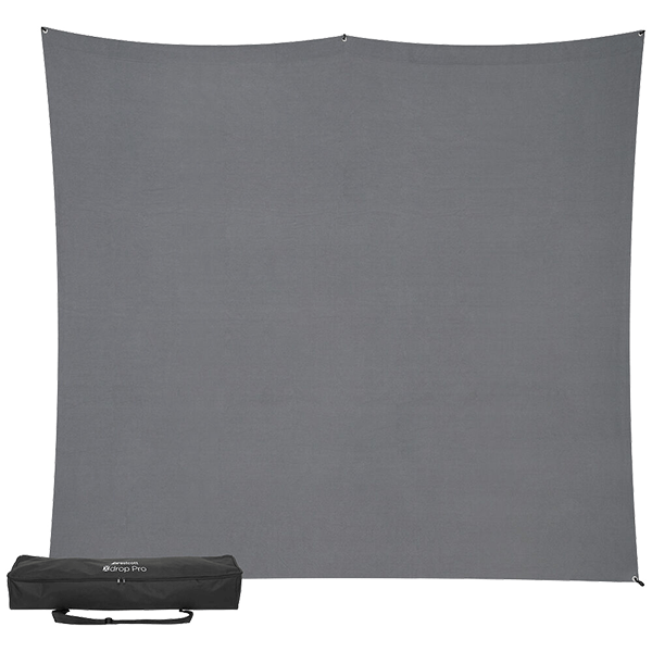Westcott X-Drop Pro Background System in Neutral Gray
