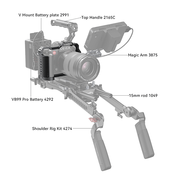 SmallRig Camera Cage Kit for Leica SL3 4510