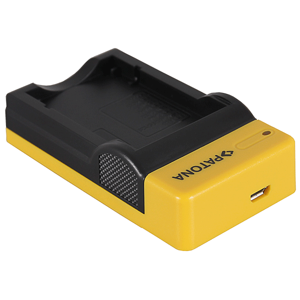 Slim Micro-USB Ladegerät für Fuji NP-40 NP95 NP-95 von Patona