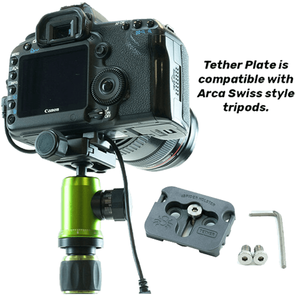 SpiderPro Tether Kabel Adapter Platte