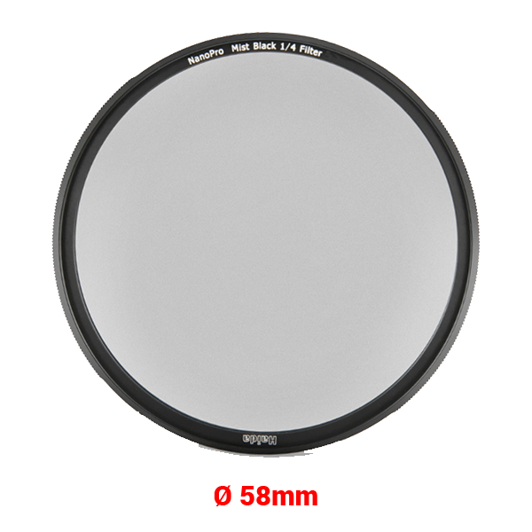 Haida NanoPro Mist Black Dunst 1/4 Filter 58mm