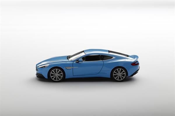 Welly Aston Martin Vanquis blue 1:24